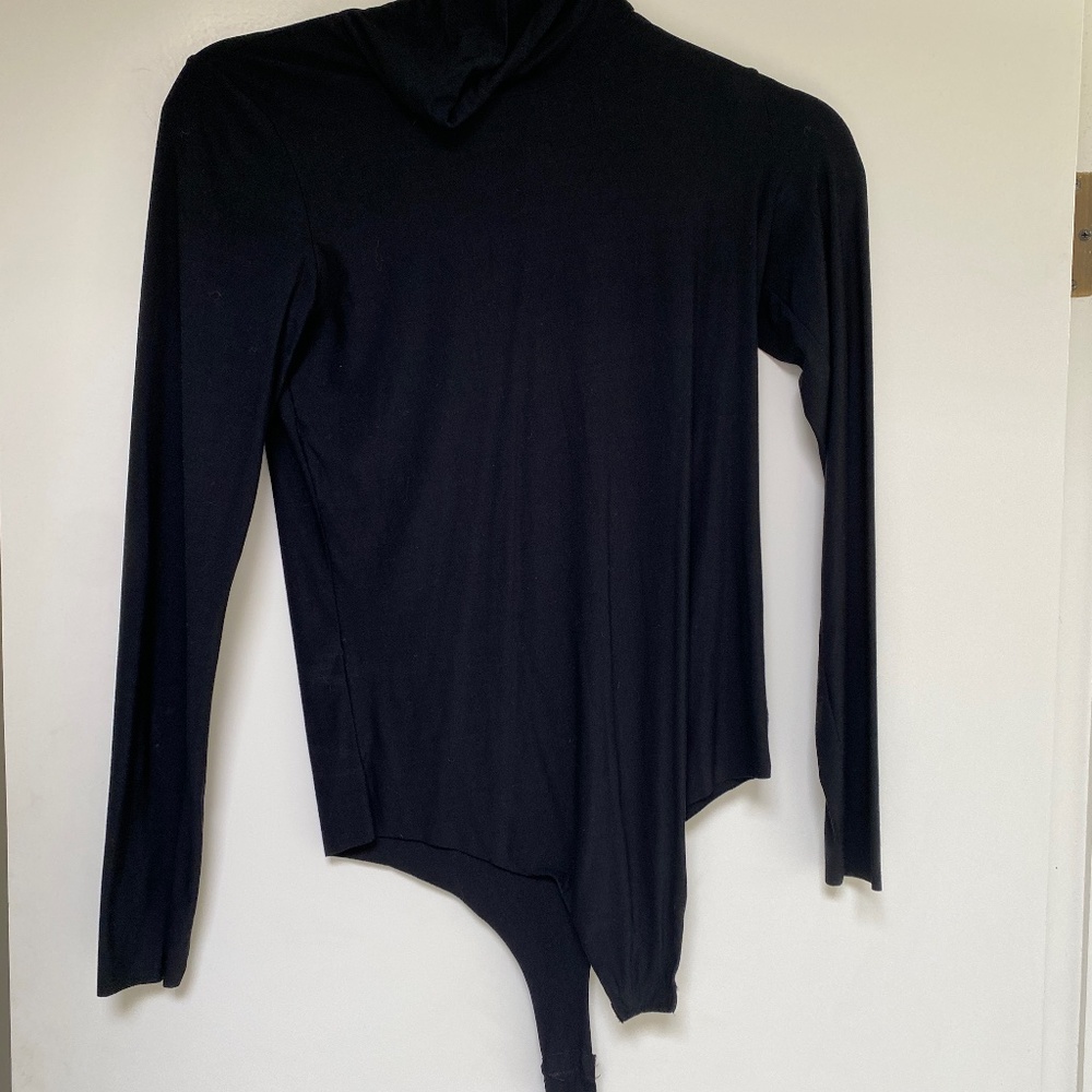 Black commando, butter, thong, turtleneck, bodysuit